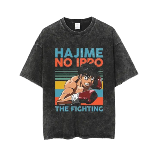 The Fighting Pump Cover - Black Acid Wash