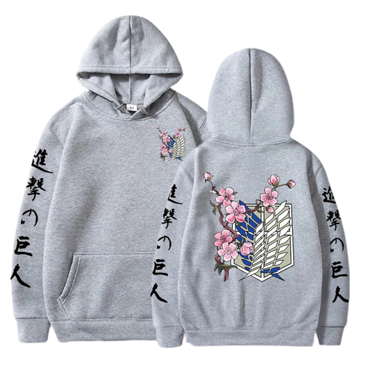 Wings of Freedom Embroidered Hoodie