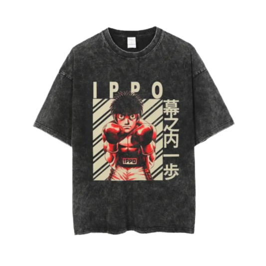 Ippo Pump Cover - Black Acid Wash