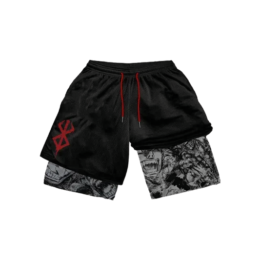 Shorts de Performance Black Sworsman