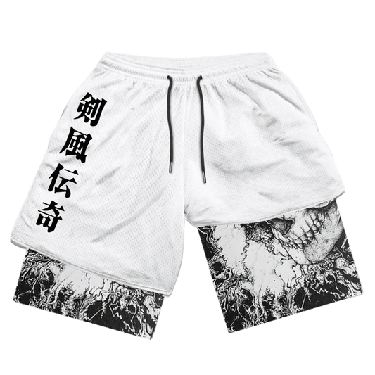 Shorts de Performance Black Sworsman