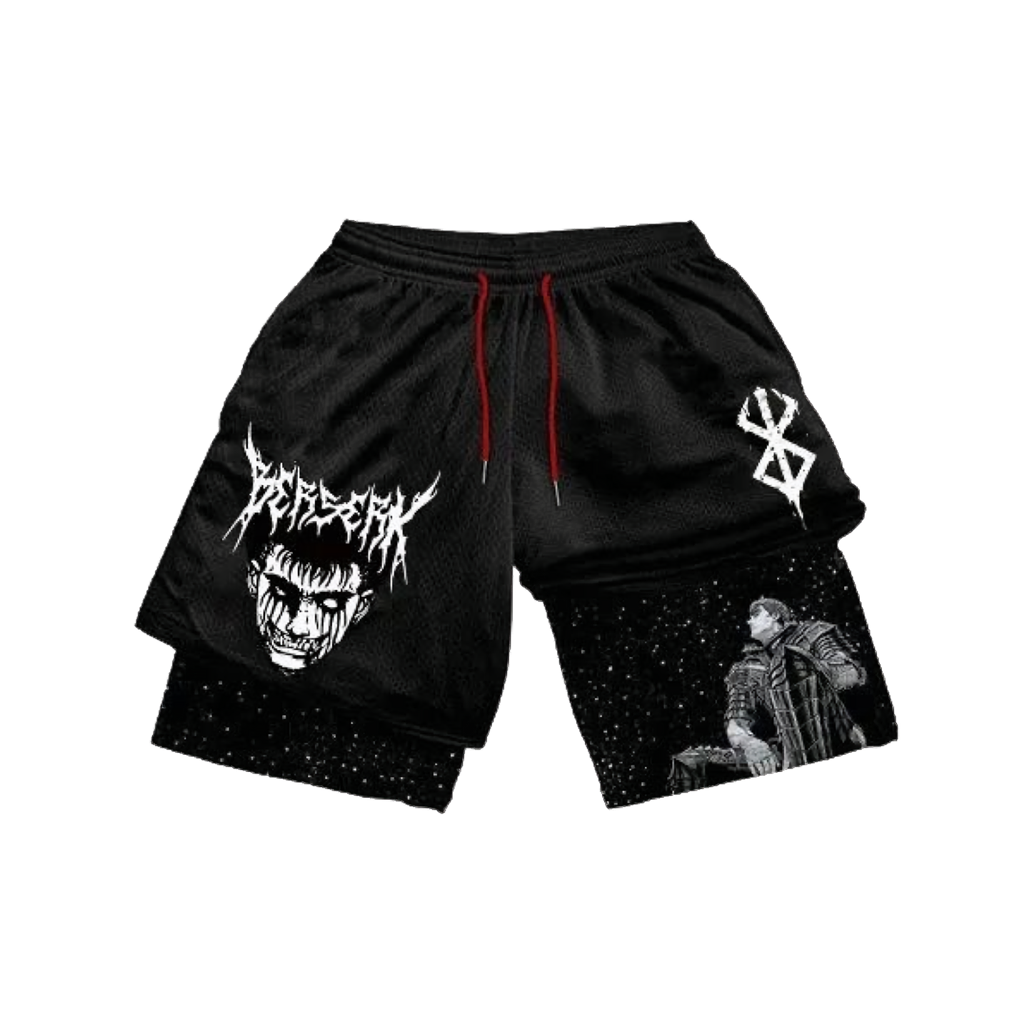 Shorts de Performance Black Sworsman