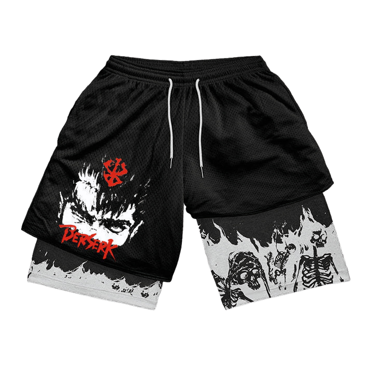 Shorts de Performance Black Sworsman