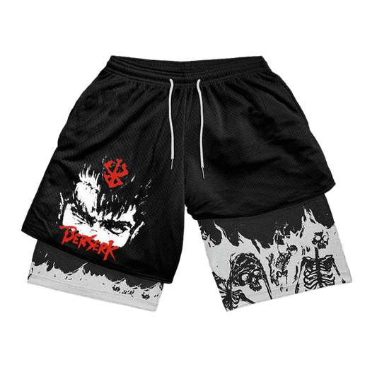 Shorts de Performance Black Sworsman