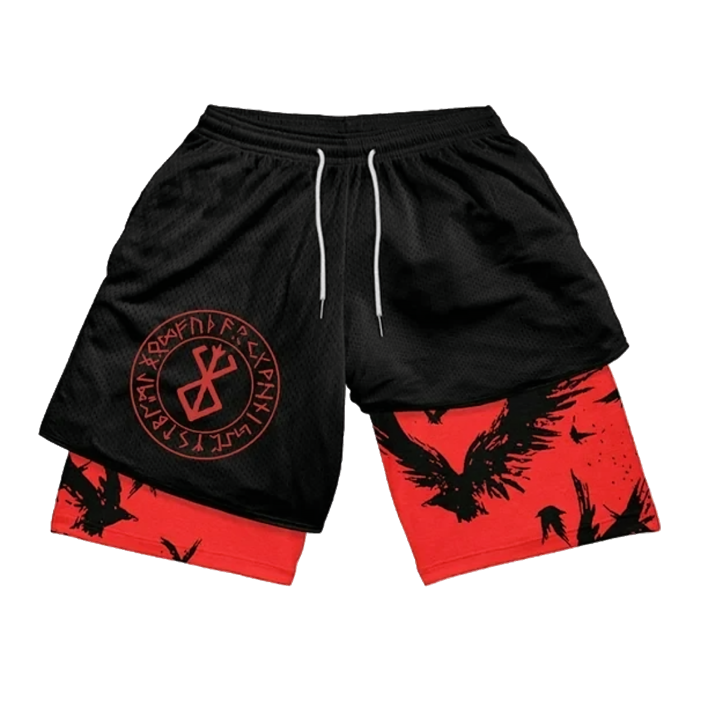 Shorts de Performance Black Sworsman