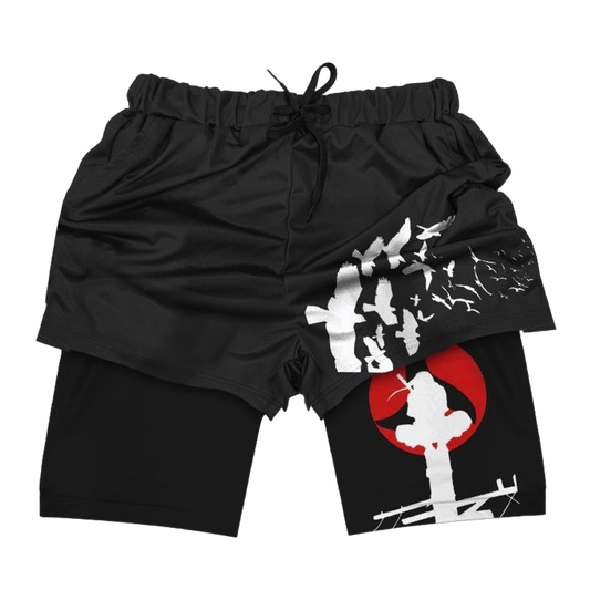 Itachi Birds Performance Shorts