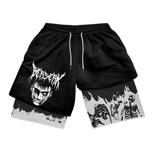 Shorts de Performance Black Sworsman