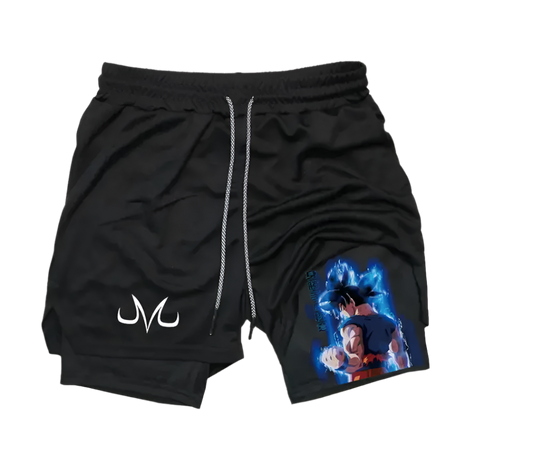 Shorts de performance Blue Aura