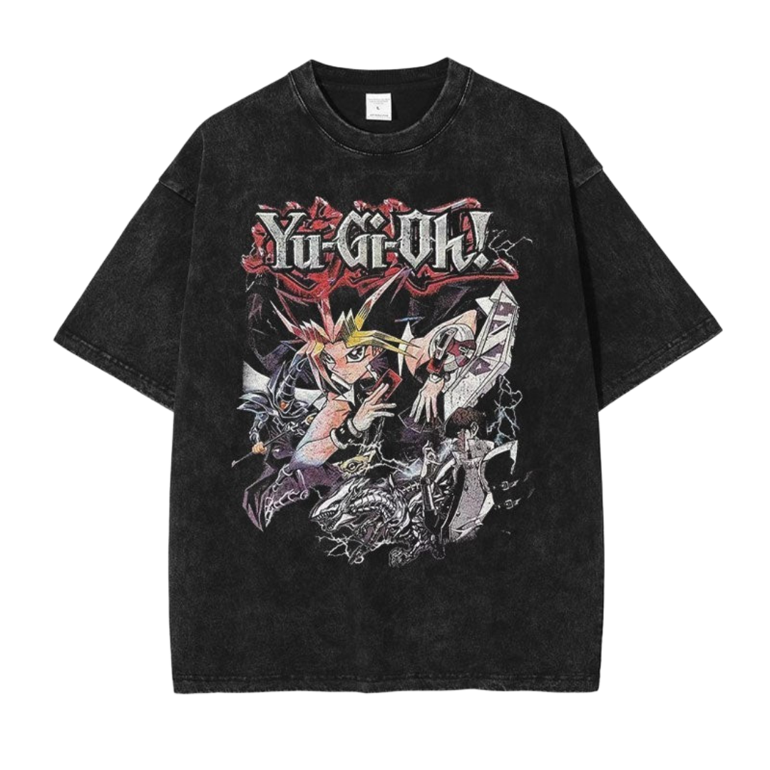 Yami Yugi Pump Cover - Black Acid Wash